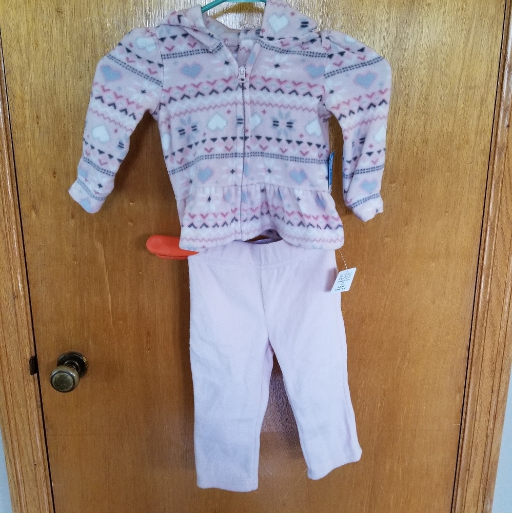 Children's Place Fleece Set 18-24mo